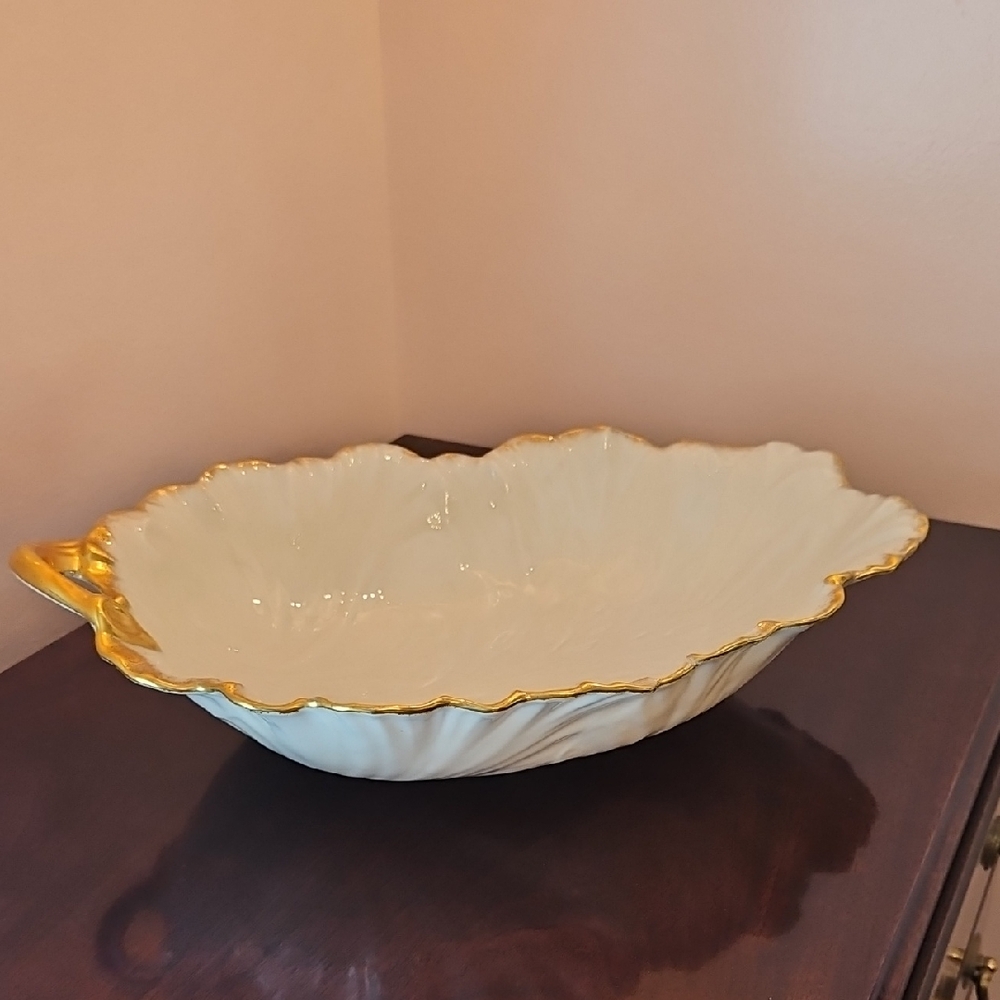 Lenox China Leaf Shaped Bowl